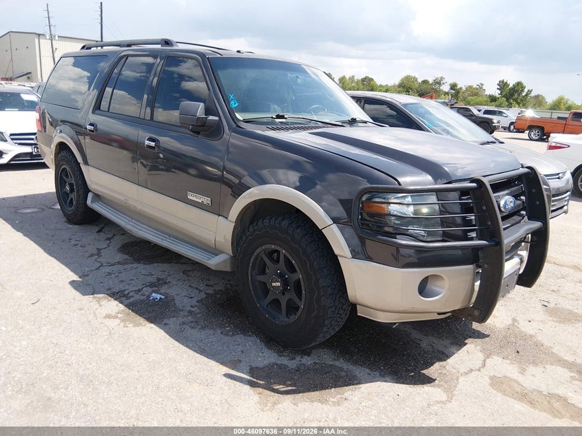2007 FORD EXPEDITION EL EDDIE BAUER | 1FMFK17507LA31524 | UPCARS