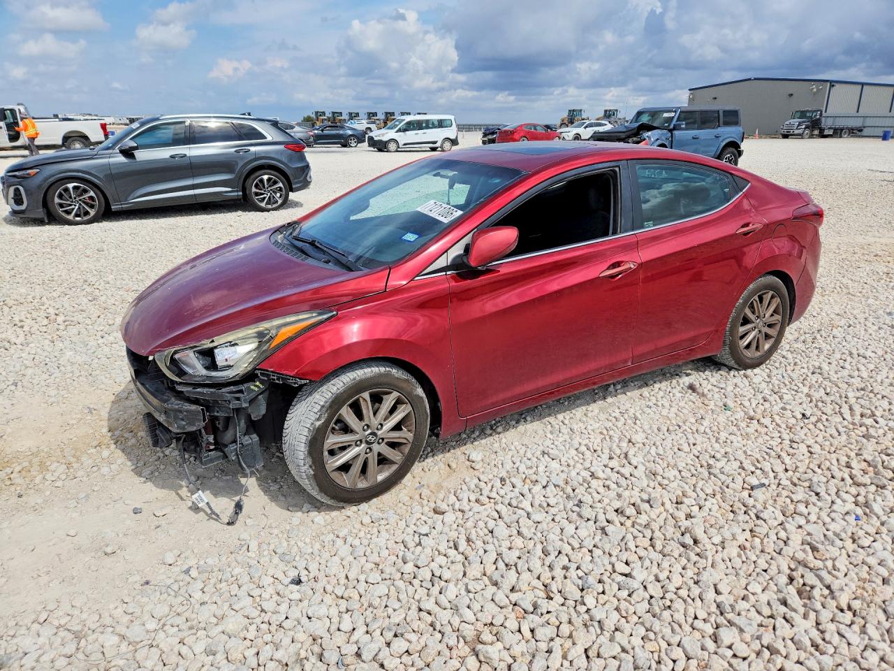 2015 HYUNDAI ELANTRA SE | 5NPDH4AEXFH559403 | UPCARS