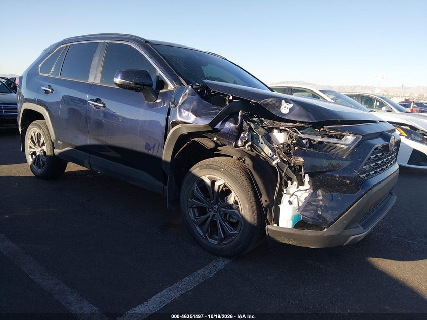 2022 TOYOTA RAV4 HYBRID LIMITED | 4T3D6RFV0NU085318 | UPCARS