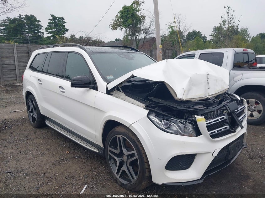 2017 MERCEDES-BENZ GLS 550 4MATIC | 4JGDF7DEXHA809957 | UPCARS