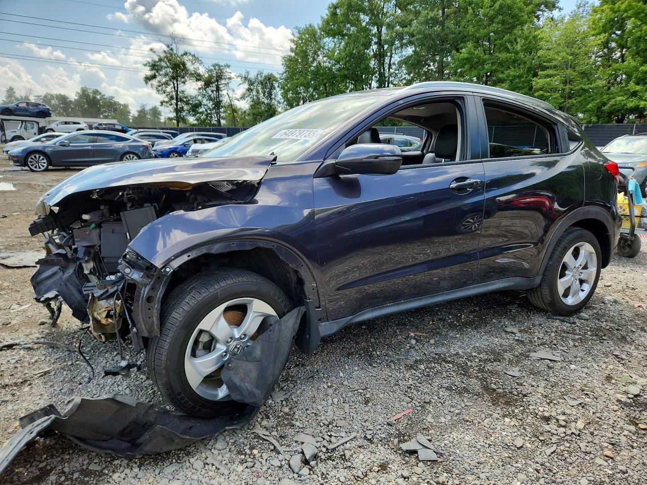 2016 HONDA HR-V EXL | 3CZRU6H72GM735547 | UPCARS