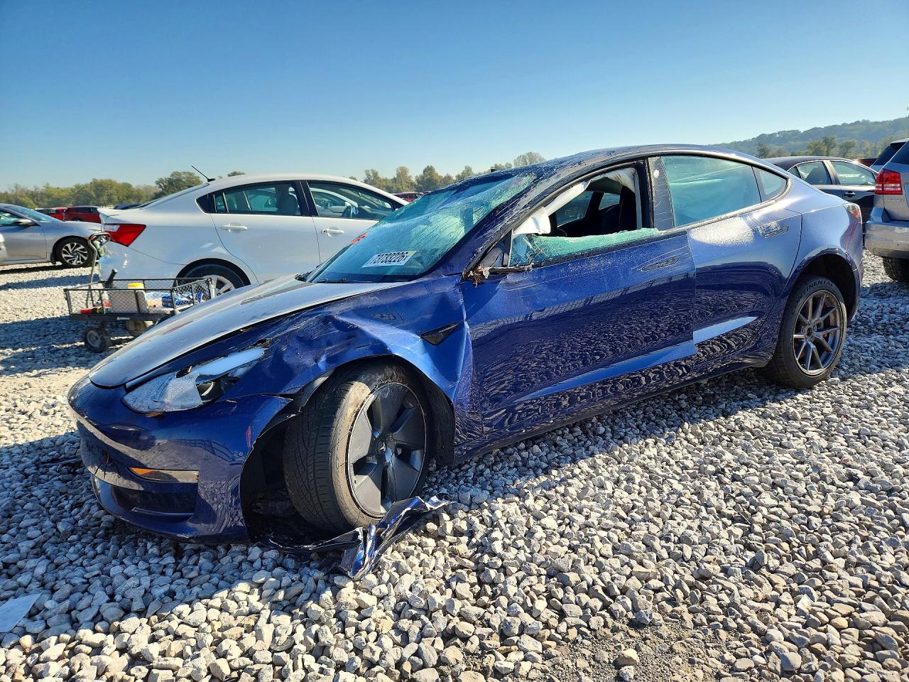 2022 TESLA MODEL 3 | 5YJ3E1EB7NF194503 | UPCARS