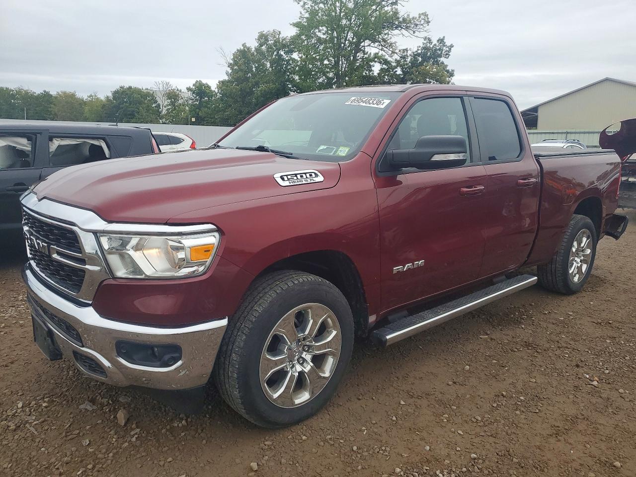 2022 RAM 1500 BIG HORN/LONE STAR | 1C6SRFBT8NN137651 | UPCARS