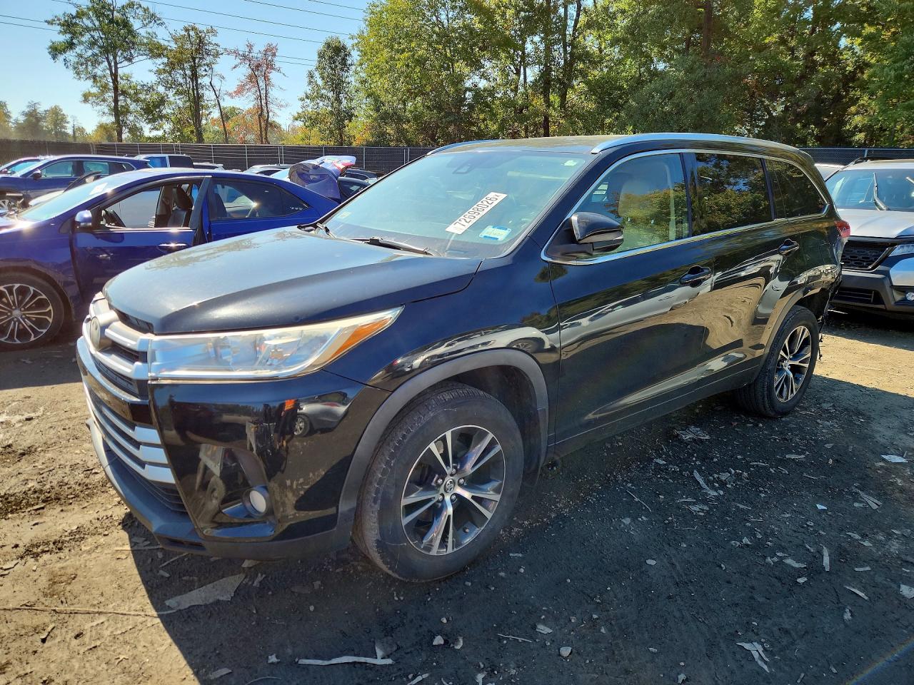 2017 TOYOTA HIGHLANDER XLE | 5TDJZRFH9HS445325 | UPCARS