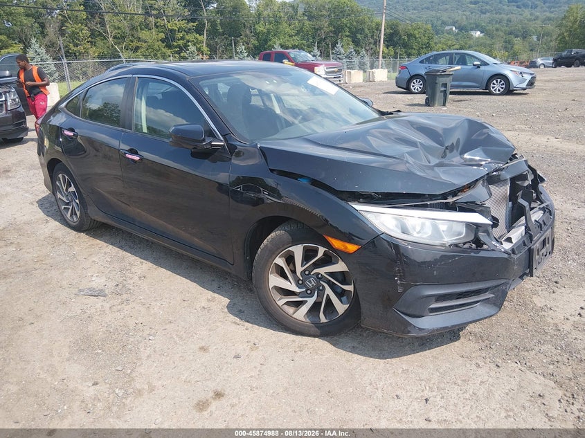 2018 HONDA CIVIC EX | 2HGFC2F74JH537888 | UPCARS