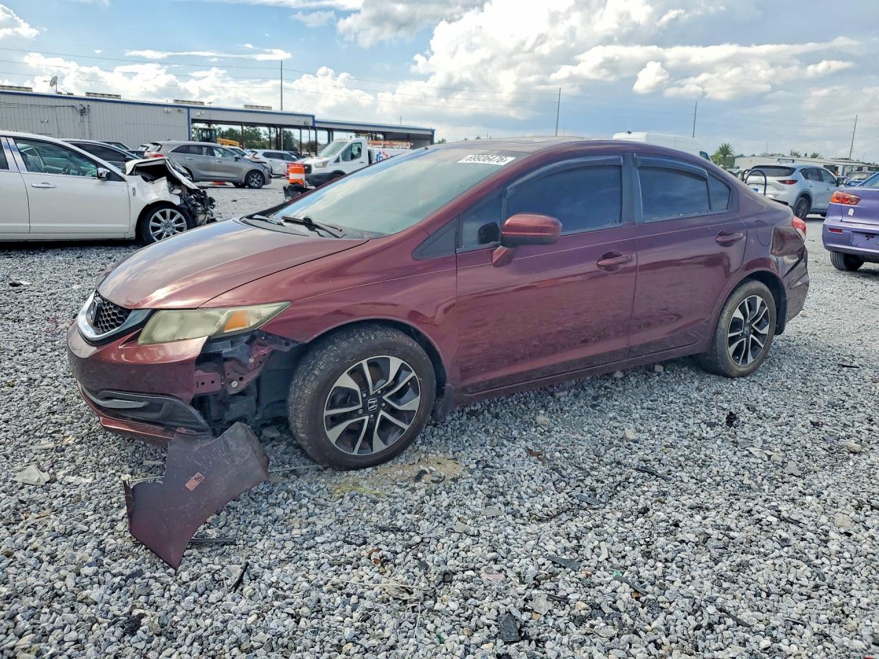 2014 HONDA CIVIC EX | 19XFB2F83EE073147 | UPCARS