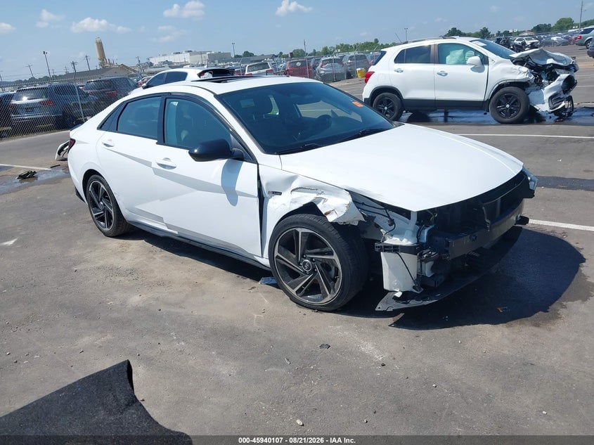 2021 HYUNDAI ELANTRA N LINE | KMHLR4AF4MU164150 | UPCARS