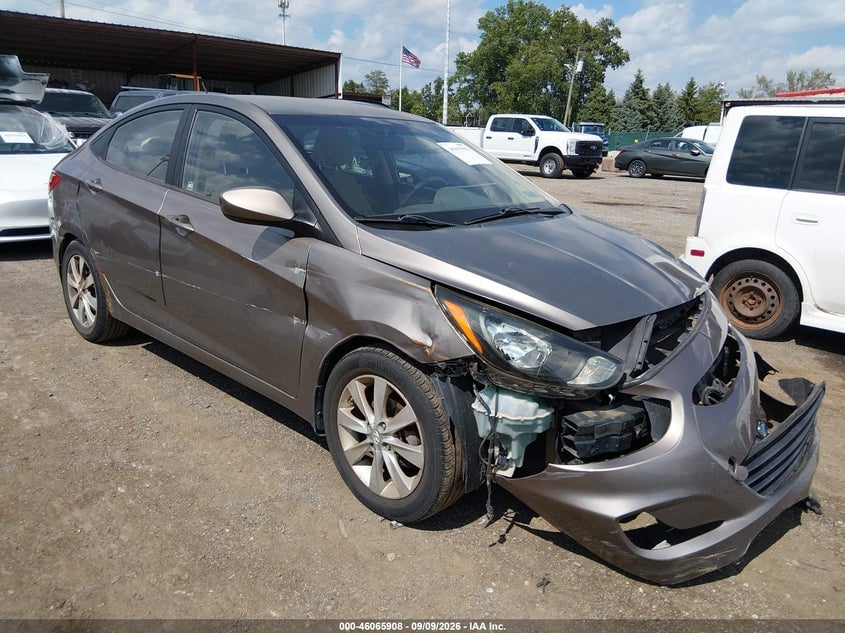 2012 HYUNDAI ACCENT GLS | KMHCU4AE6CU165773 | UPCARS