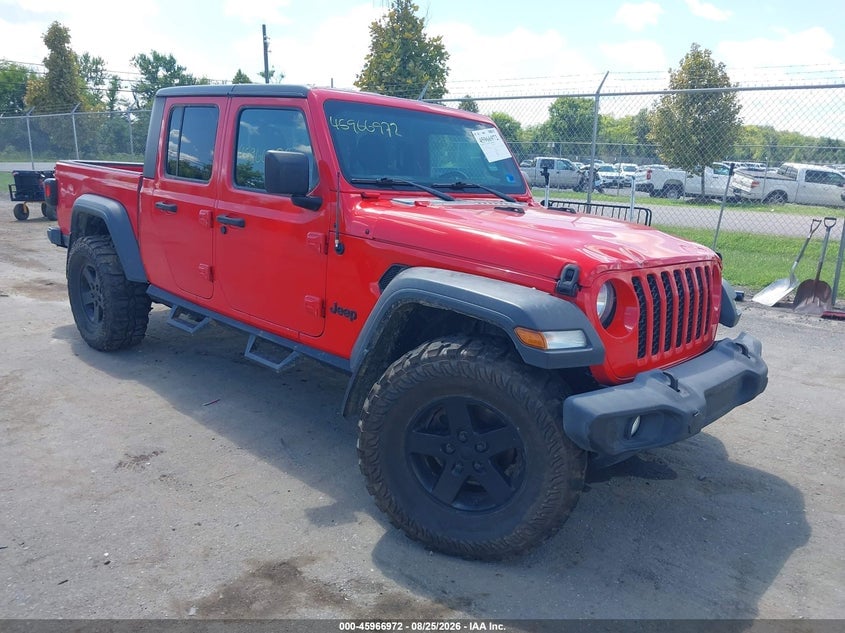 2020 JEEP GLADIATOR SPORT S 4X4 | 1C6HJTAG7LL186434 | UPCARS