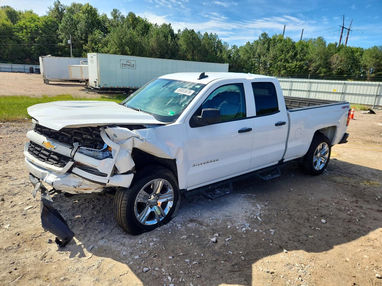2018 CHEVROLET SILVERADO K1500 CUSTOM | 1GCVKPEH9JZ352675 | UPCARS