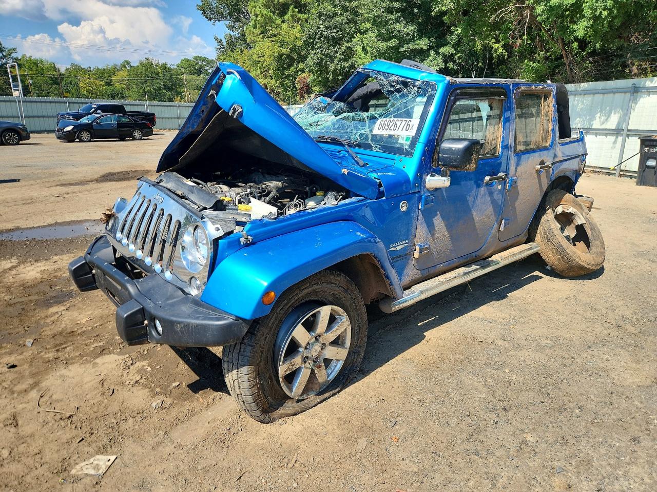 2015 JEEP WRANGLER SAHARA | 1C4BJWEG3FL588952 | UPCARS