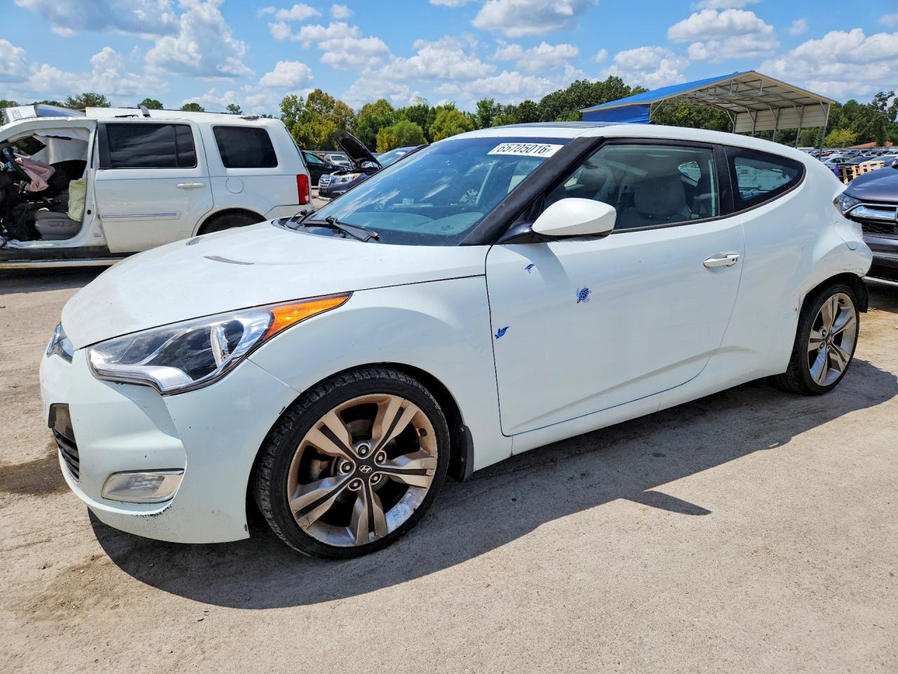 2013 HYUNDAI VELOSTER BASE | KMHTC6AD5DU149202 | UPCARS
