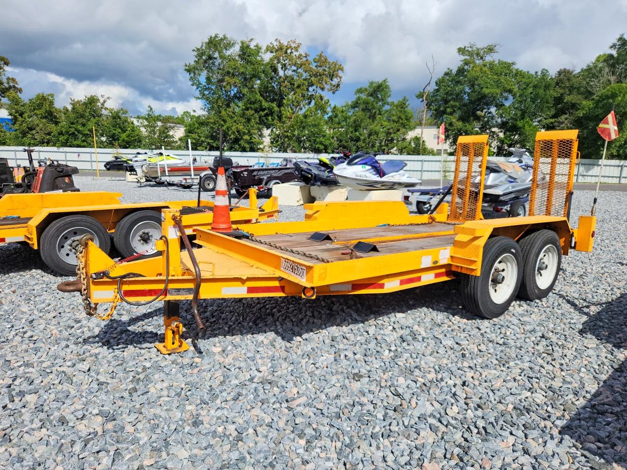 2020 LCON 5T142BW-HD LUCON  EQUIPMENT TRAILER | 7JEPU1423LG000349 | UPCARS