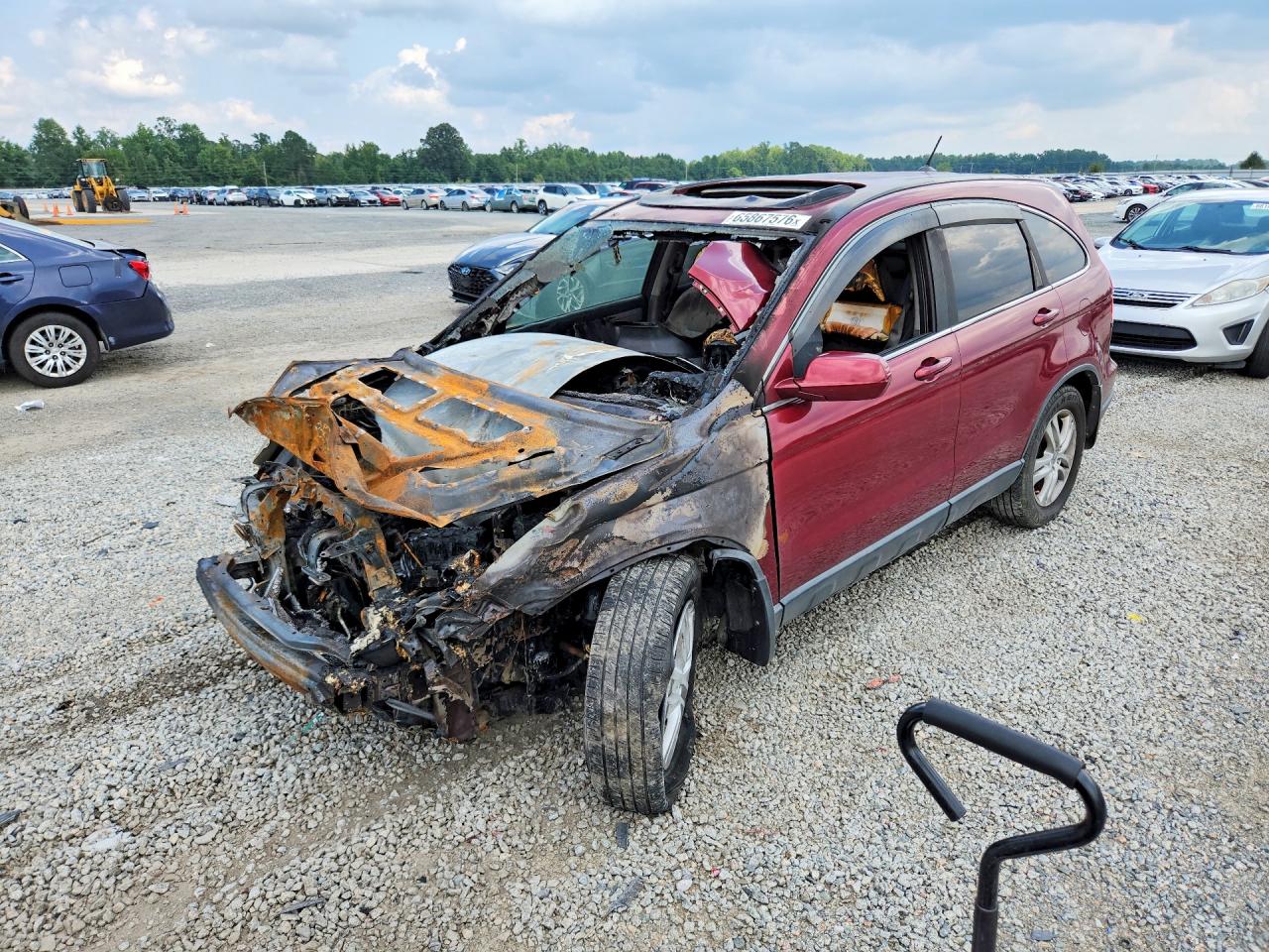 2010 HONDA CRV EXL | 5J6RE4H74AL042490 | UPCARS