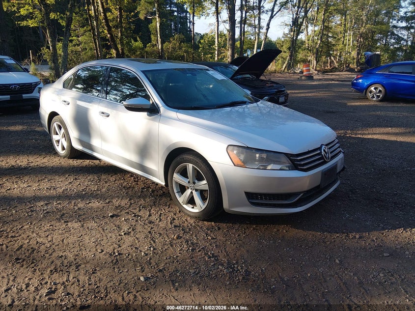 2012 VOLKSWAGEN PASSAT 2.5L SE | 1VWBP7A37CC005198 | UPCARS