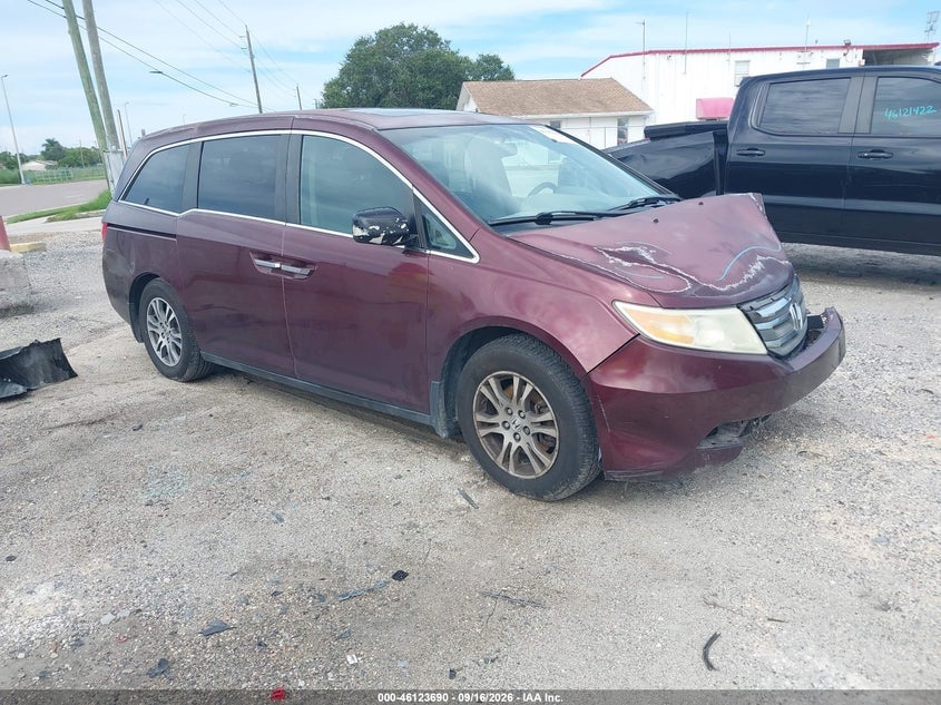 2013 HONDA ODYSSEY EX-L | 5FNRL5H68DB050379 | UPCARS