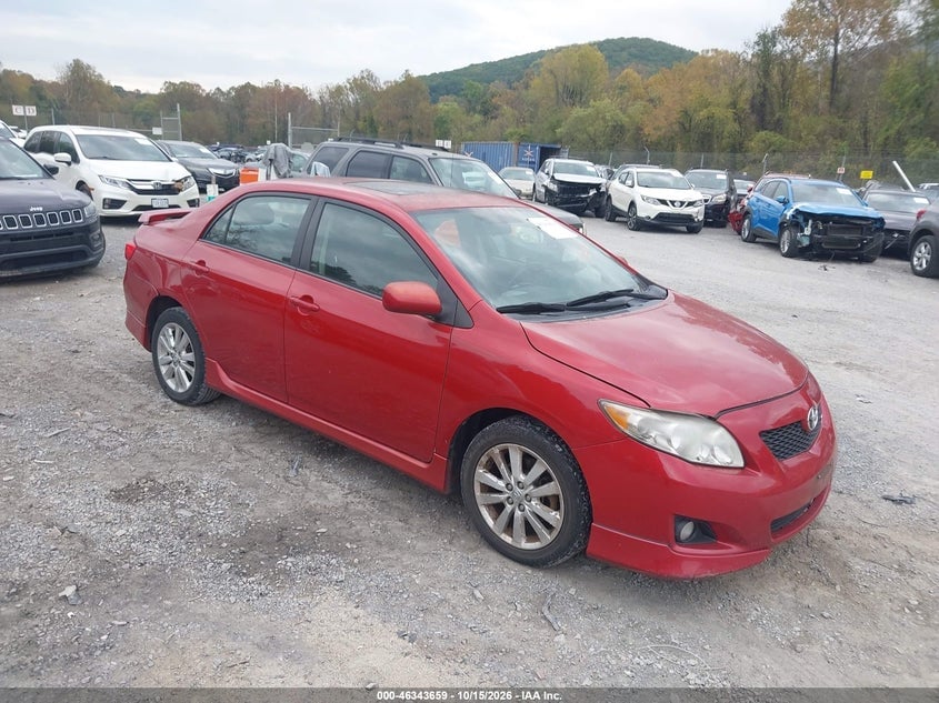 2009 TOYOTA COROLLA S | 2T1BU40E69C135826 | UPCARS