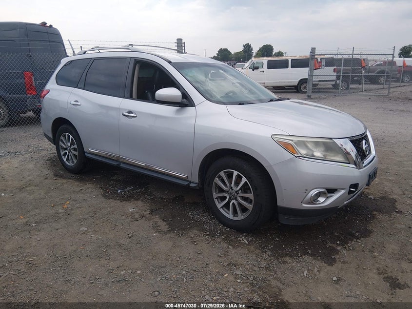 2013 NISSAN PATHFINDER SL | 5N1AR2MM9DC600762 | UPCARS