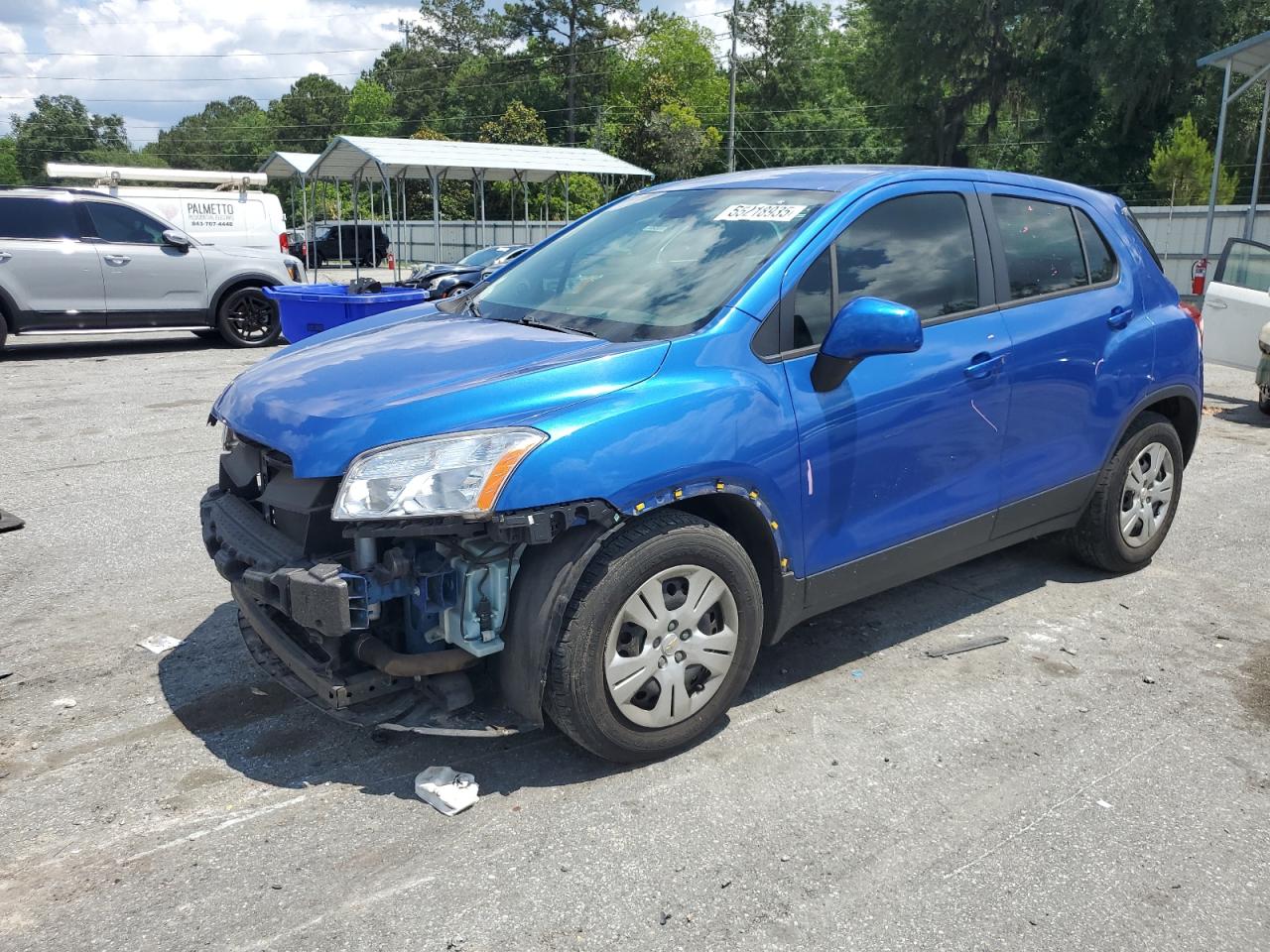 2015 CHEVROLET TRAX LS | KL7CJKSBXFB062360 | UPCARS