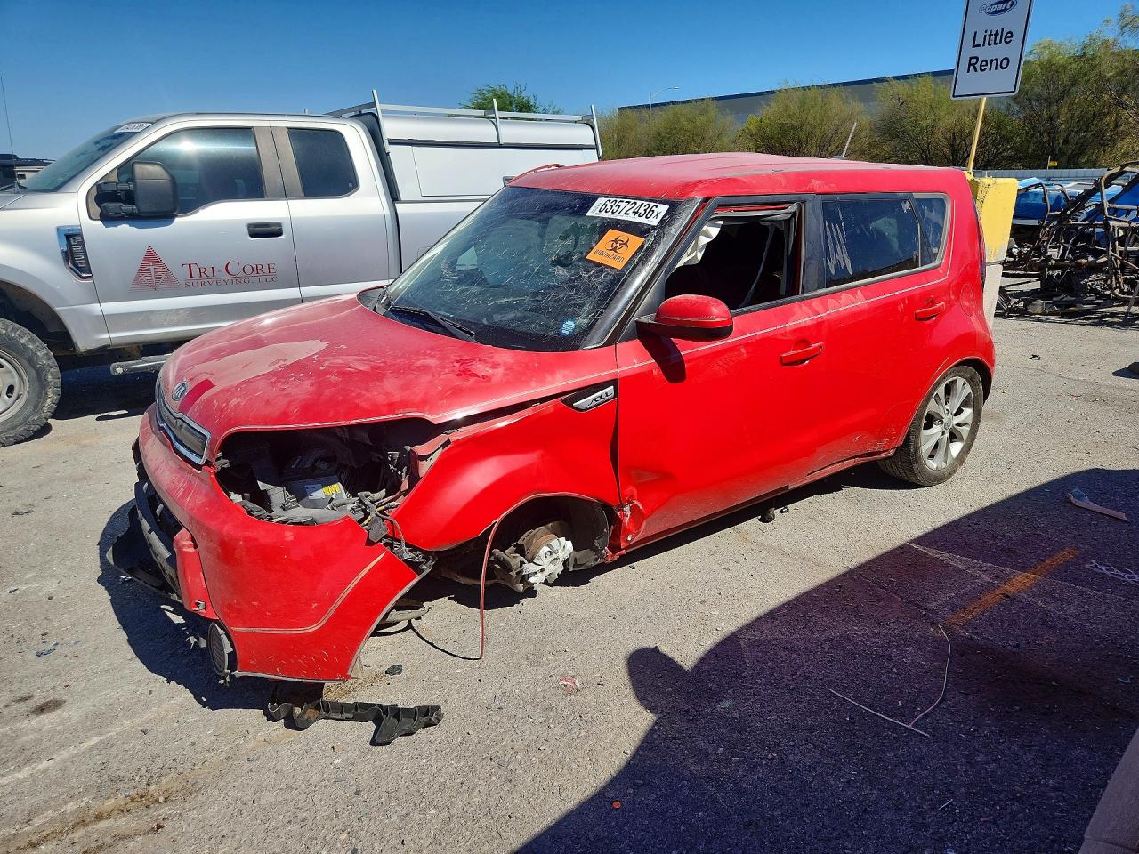 2015 KIA SOUL + | KNDJP3A52F7769711 | UPCARS