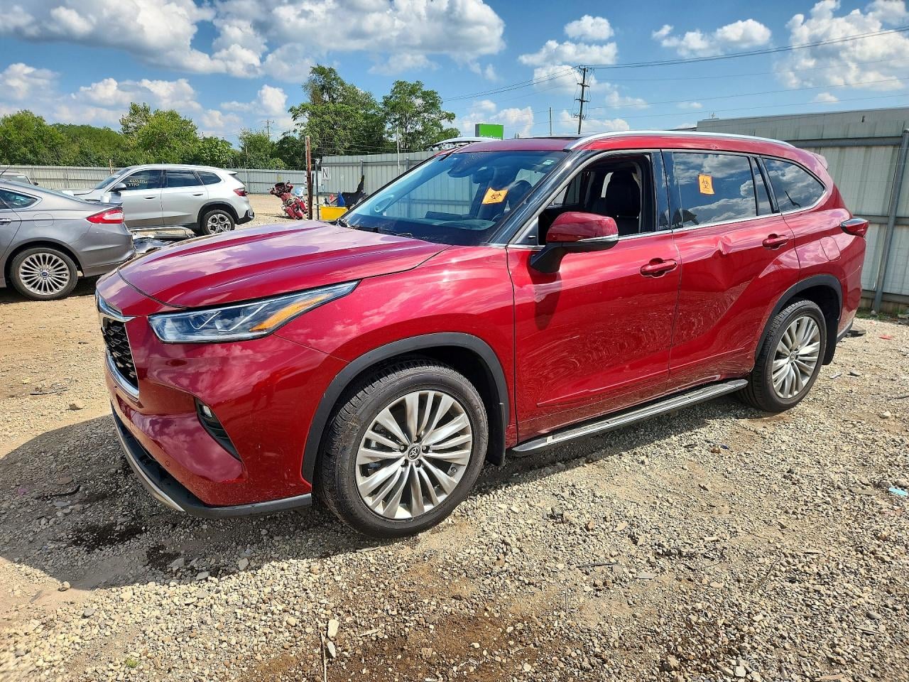 2022 TOYOTA HIGHLANDER PLATINUM | 5TDFZRBH0NS193813 | UPCARS