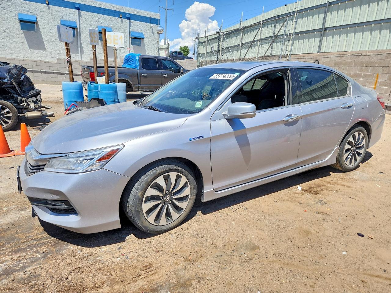 2017 HONDA ACCORD TOURING HYBRID | JHMCR6F78HC011590 | UPCARS
