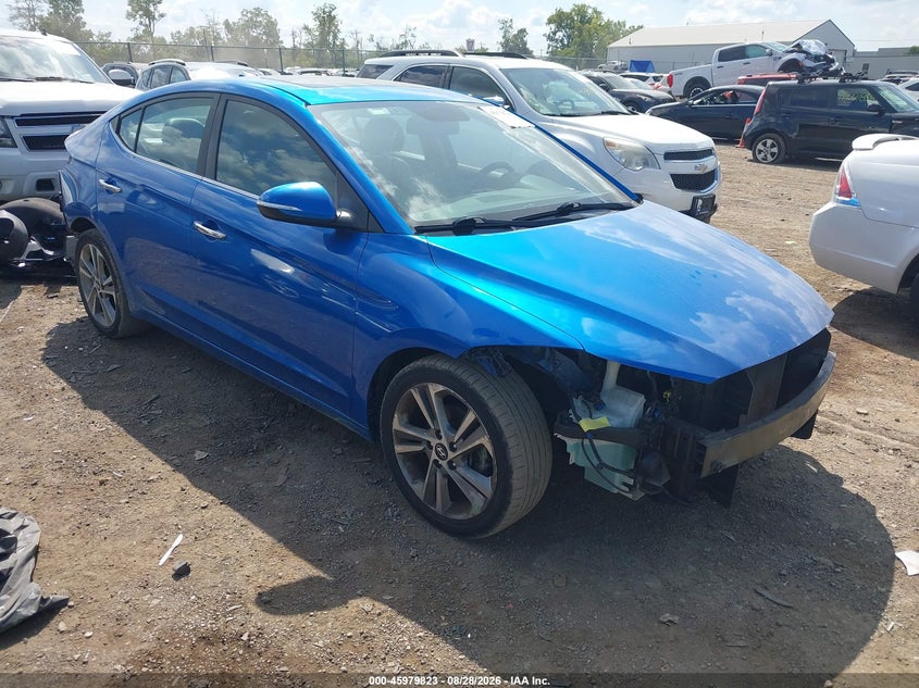 2017 HYUNDAI ELANTRA LIMITED | KMHD84LF9HU209366 | UPCARS