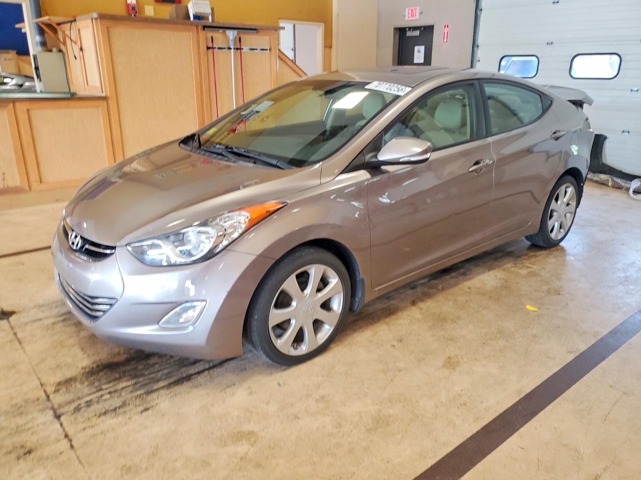 2012 HYUNDAI ELANTRA LIMITED | 5NPDH4AEXCH095279 | UPCARS