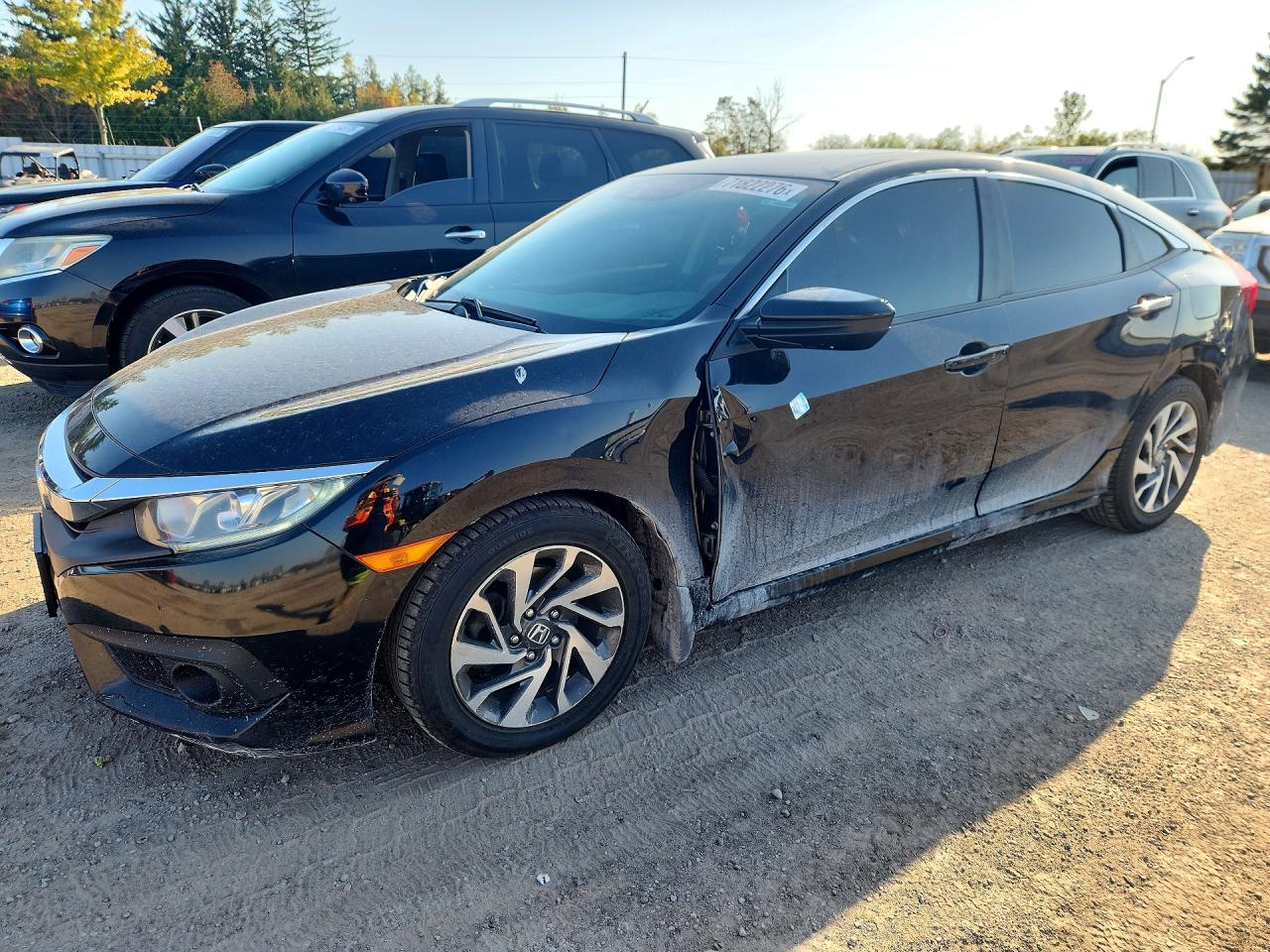 2017 HONDA CIVIC EX | 2HGFC2F88HH001741 | UPCARS
