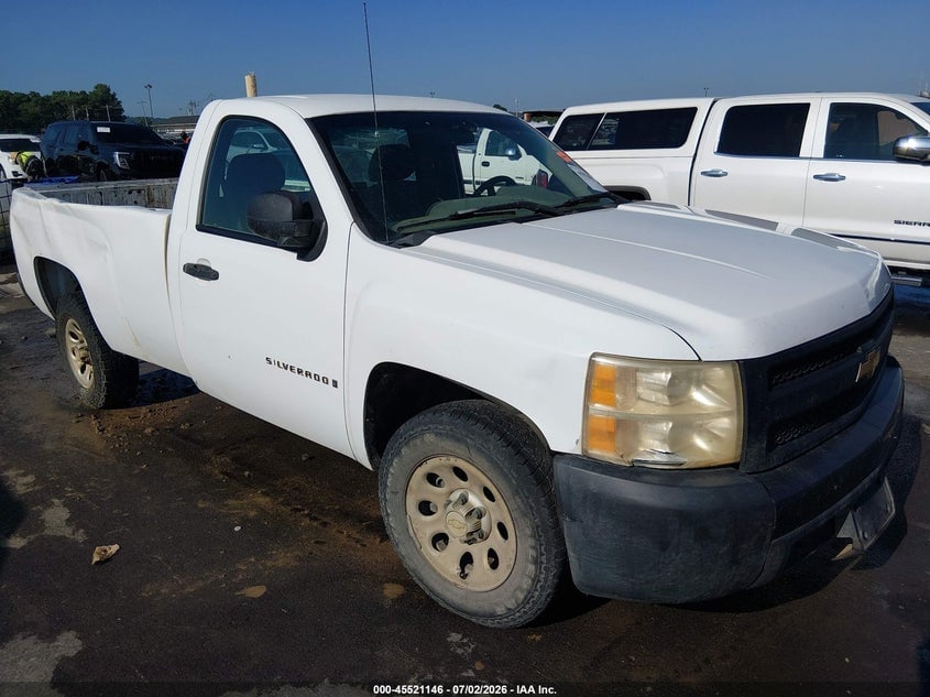 2008 CHEVROLET SILVERADO 1500 WORK TRUCK | 1GCEC14C48Z177696 | UPCARS