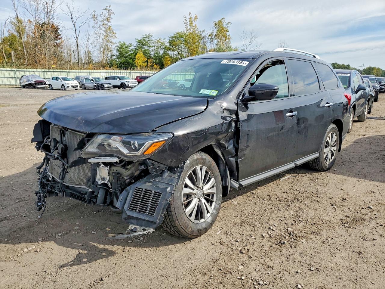 2020 NISSAN PATHFINDER S | 5N1DR2AM2LC576272 | UPCARS