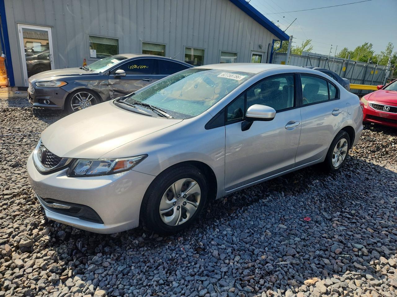 2015 HONDA CIVIC LX | 19XFB2F56FE012737 | UPCARS
