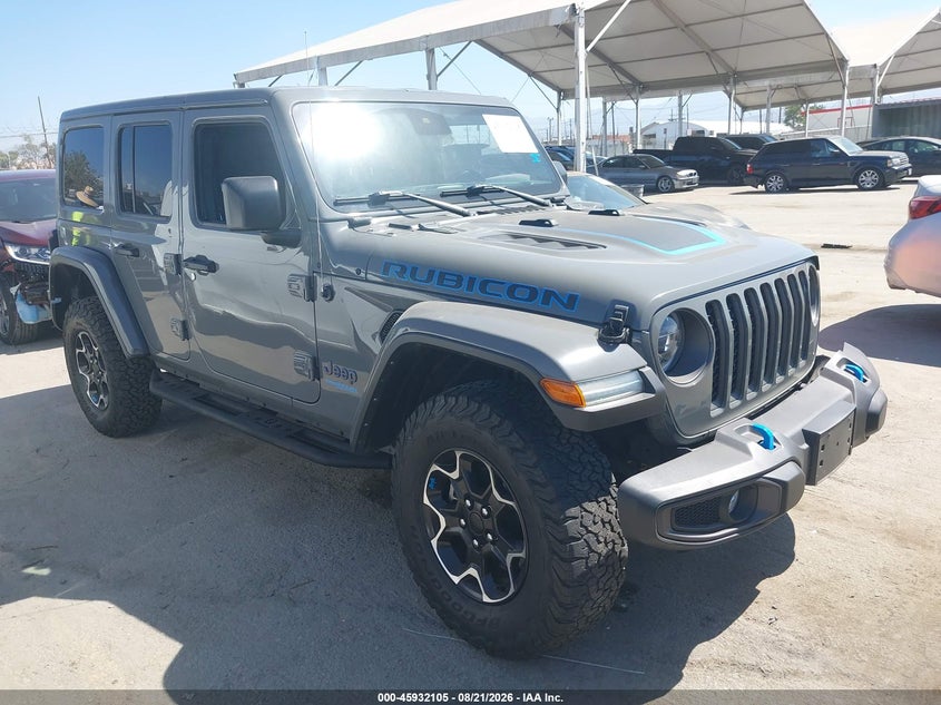 2022 JEEP WRANGLER 4XE UNLIMITED RUBICON 4X4 | 1C4JJXR62NW127578 | UPCARS