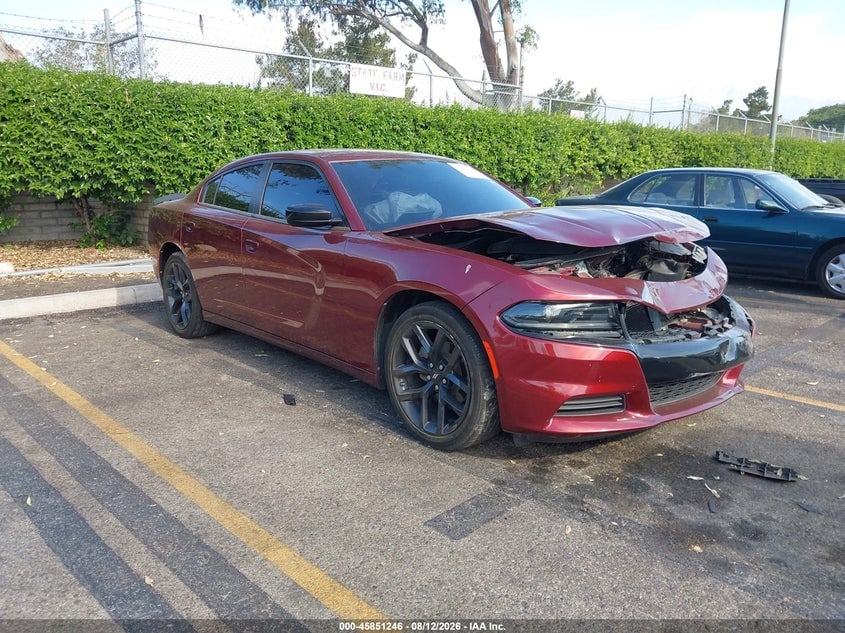 2022 DODGE CHARGER SXT RWD | 2C3CDXBG6NH161769 | UPCARS