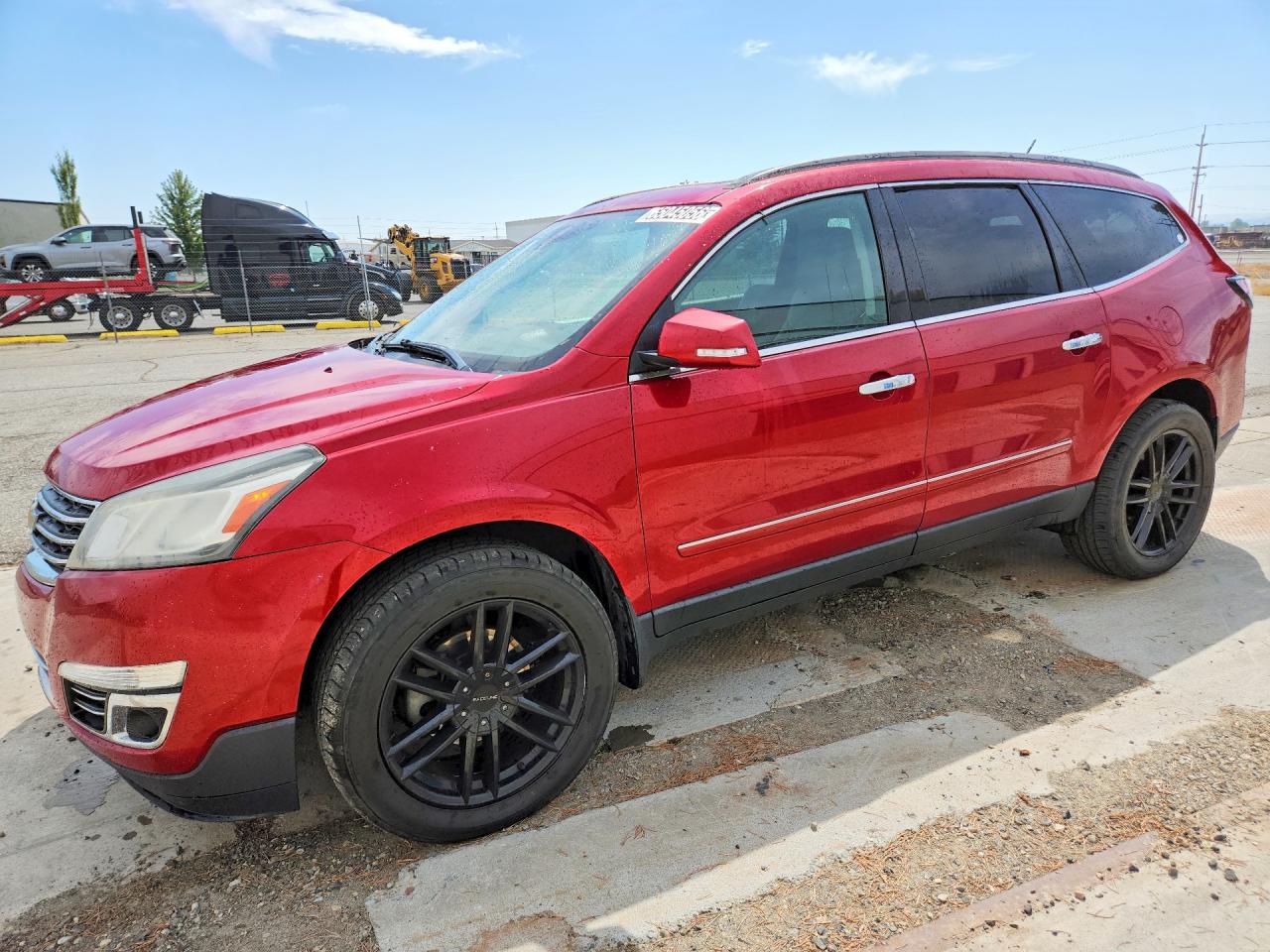 2014 CHEVROLET TRAVERSE LTZ | 1GNKVJKD7EJ163950 | UPCARS