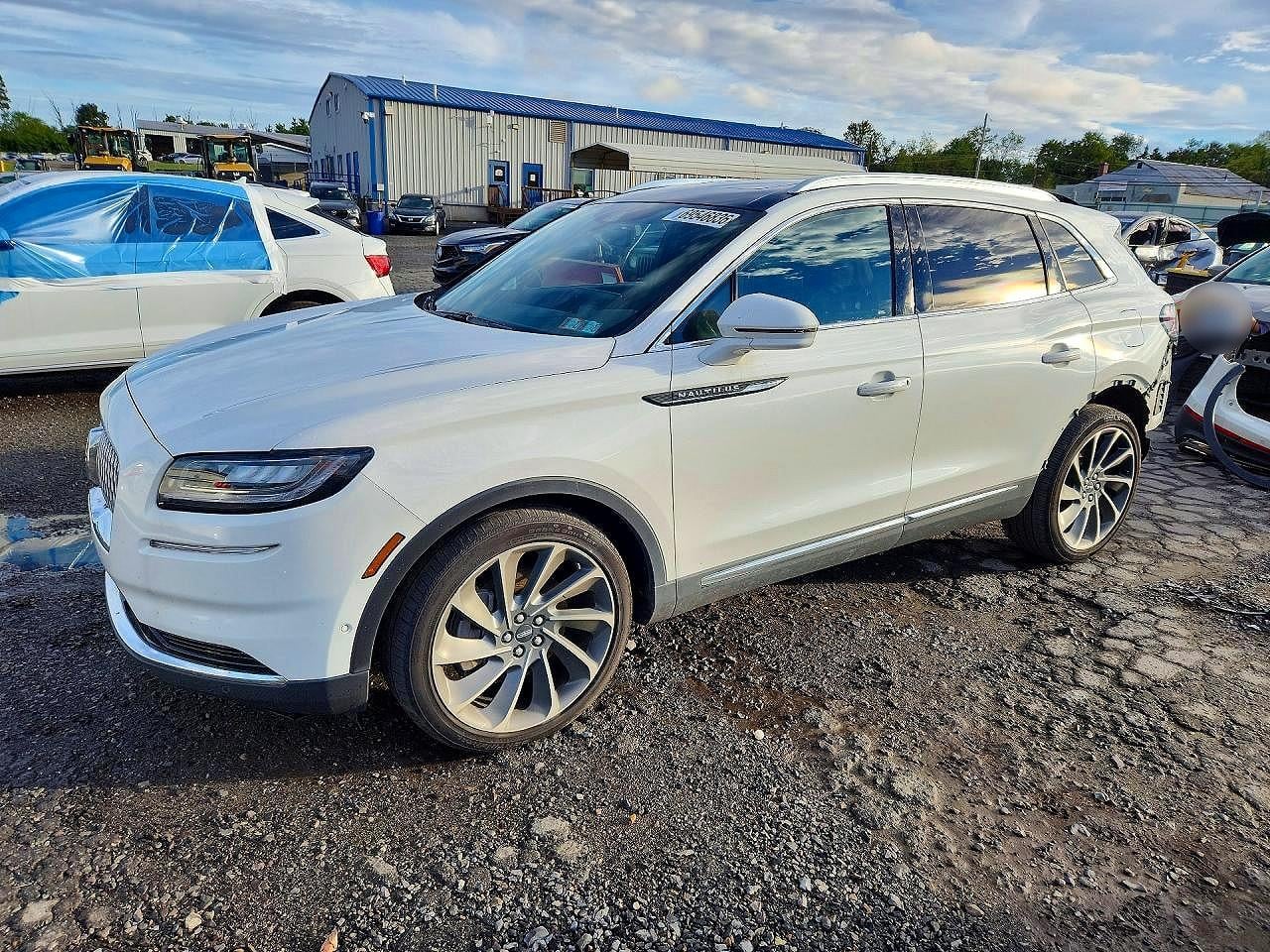 2022 LINCOLN NAUTILUS RESERVE | 2LMPJ8K94NBL08364 | UPCARS
