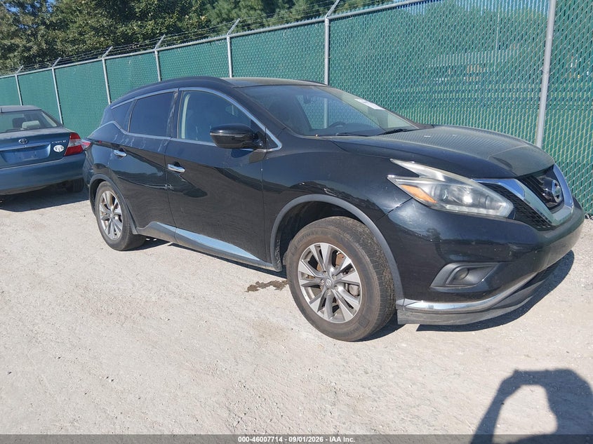 2018 NISSAN MURANO SV | 5N1AZ2MHXJN102394 | UPCARS
