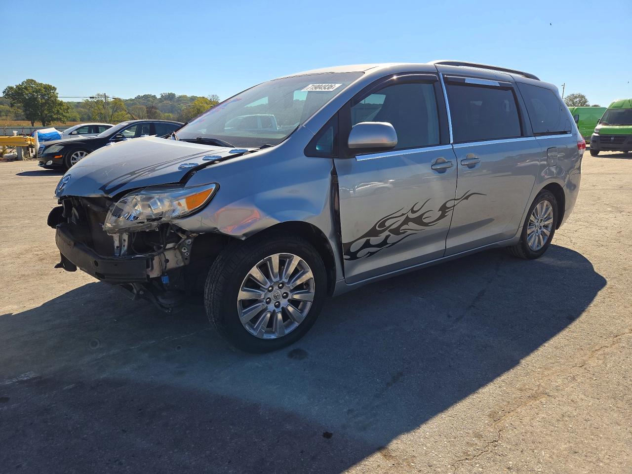 2014 TOYOTA SIENNA LE | 5TDJK3DC3ES089927 | UPCARS