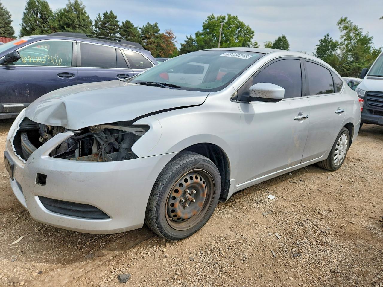 2015 NISSAN SENTRA S | 3N1AB7AP5FY229391 | UPCARS