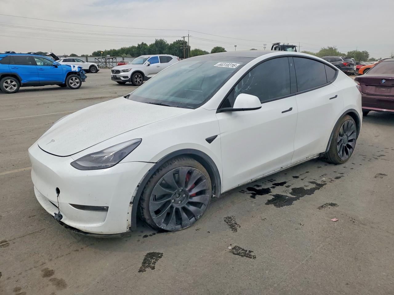 2022 TESLA MODEL Y | 7SAYGDEFXNF364151 | UPCARS