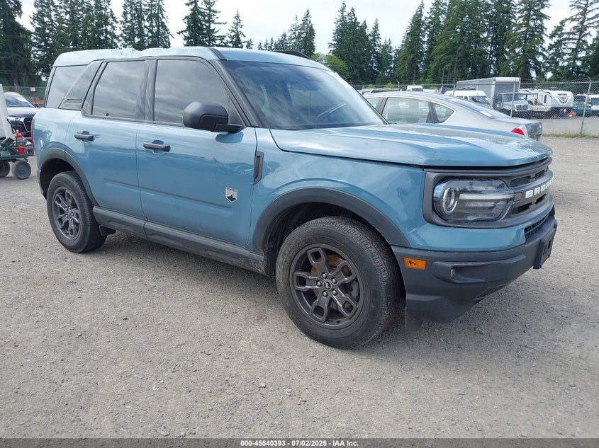 2021 FORD BRONCO SPORT BIG BEND | 3FMCR9B65MRA84472 | UPCARS