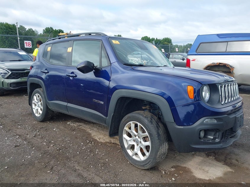 2018 JEEP RENEGADE LATITUDE 4X4 | ZACCJBBB8JPG86319 | UPCARS