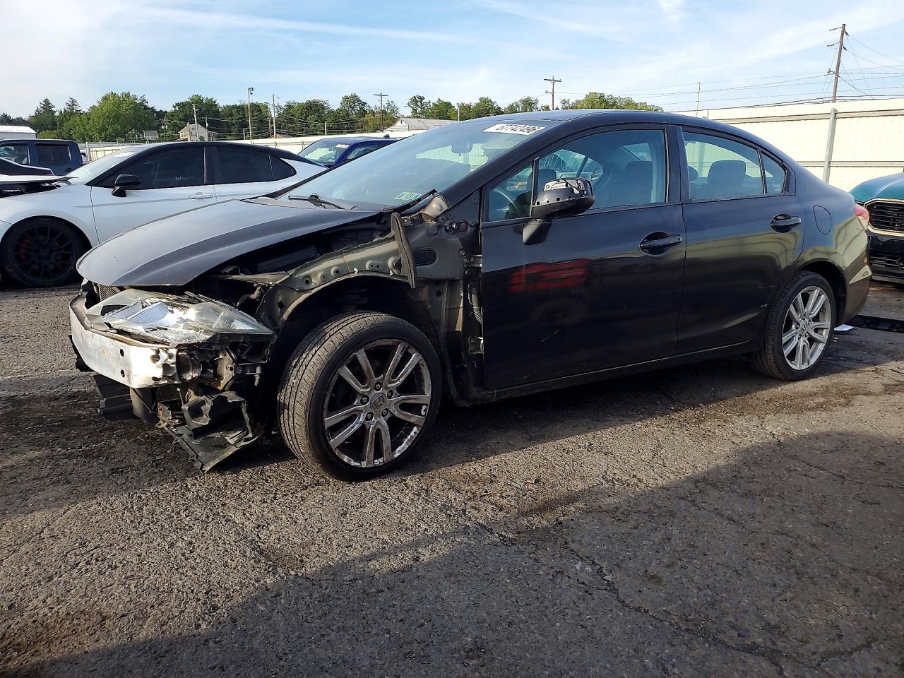 2013 HONDA CIVIC LX | 19XFB2F54DE214120 | UPCARS