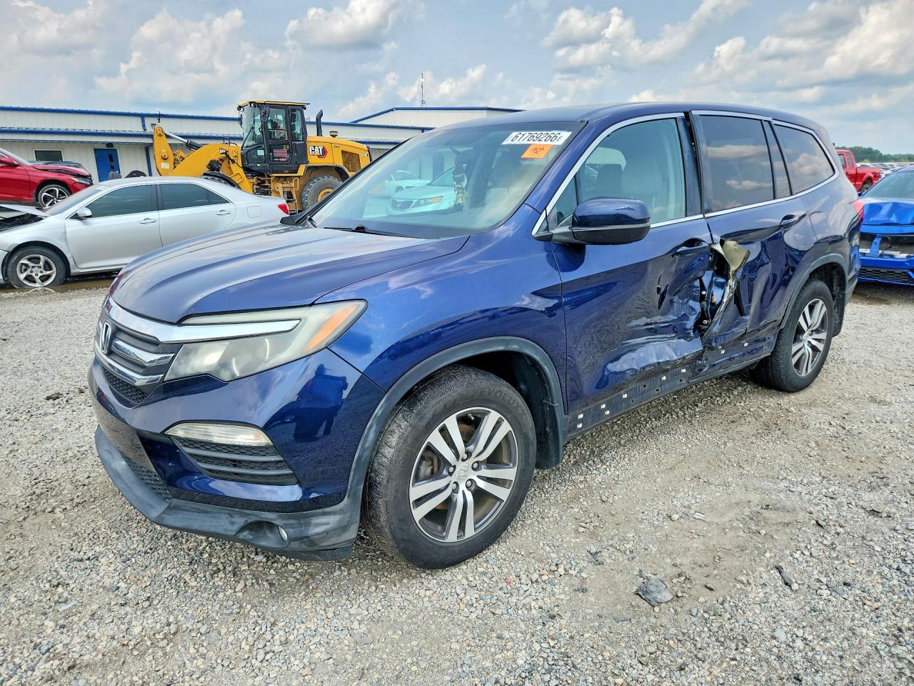2016 HONDA PILOT EX | 5FNYF5H30GB029913 | UPCARS