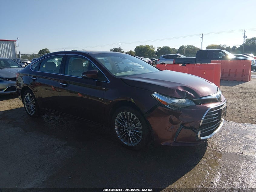 2016 TOYOTA AVALON LIMITED | 4T1BK1EBXGU230999 | UPCARS