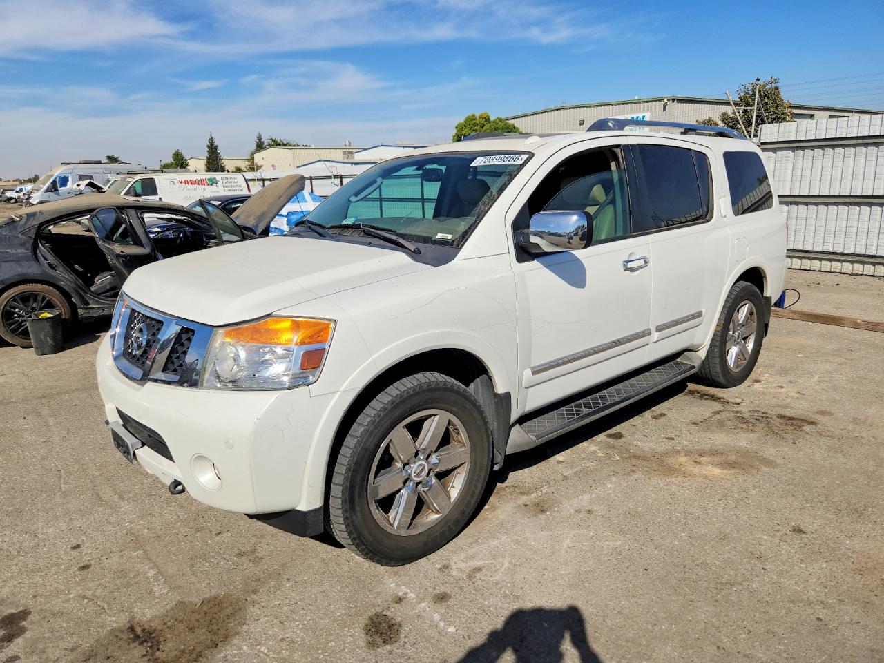 2012 NISSAN ARMADA SV | 5N1BA0NC5CN610827 | UPCARS
