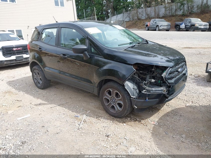 2020 FORD ECOSPORT S | MAJ6S3FL0LC383521 | UPCARS