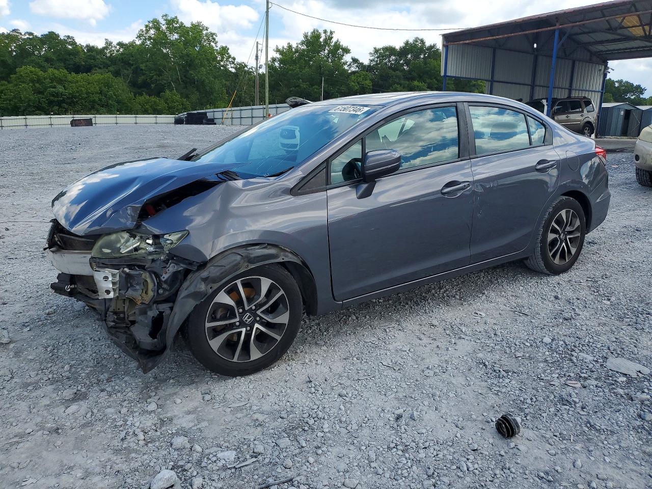2014 HONDA CIVIC EX | 2HGFB2F86EH533858 | UPCARS