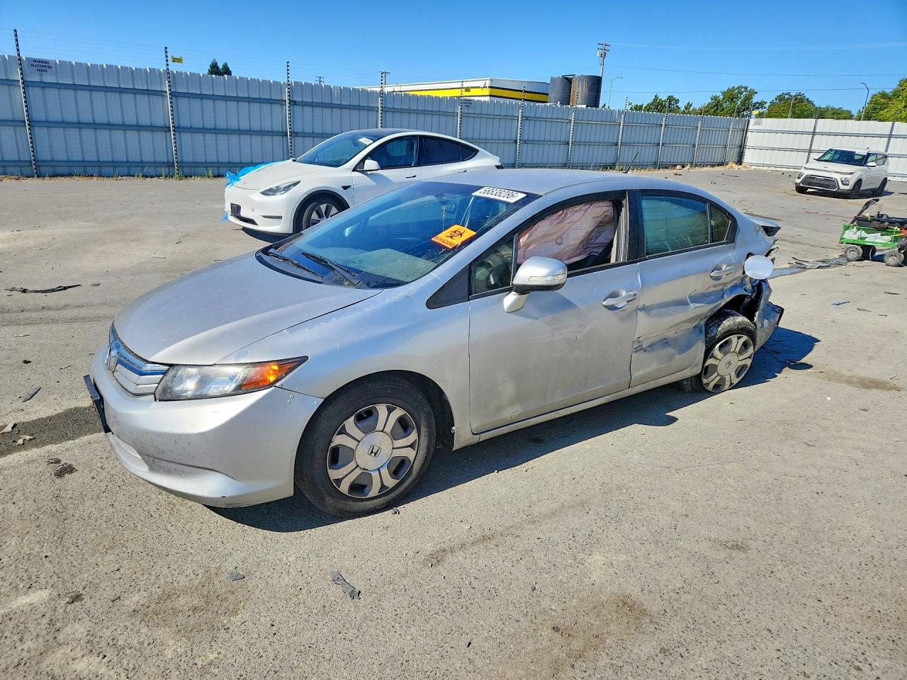 2012 HONDA CIVIC | JHMFB4F21CS010953 | UPCARS