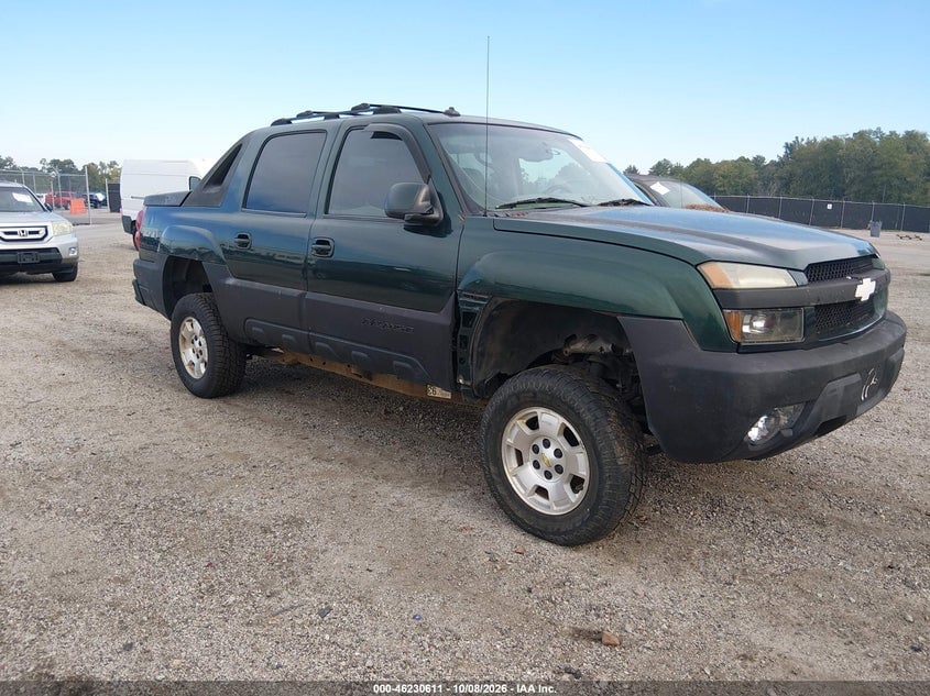2003 CHEVROLET AVALANCHE 1500 | 3GNEK13T63G254993 | UPCARS
